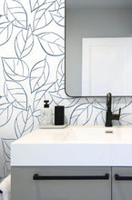 Load image into Gallery viewer, TOSSED LEAVES PEEL AND STICK WALLPAPER