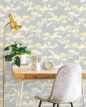 Load image into Gallery viewer, CYPRUS BLOSSOM PEEL AND STICK WALLPAPER