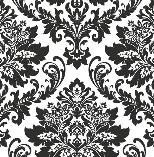 Damask - Black & White