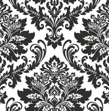 Load image into Gallery viewer, DAMASK PEEL AND STICK WALLPAPER