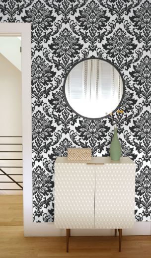 Damask - Black & White