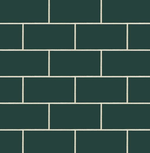 Large Subway Tile - Alabaster & Grey