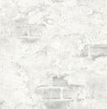Stuccoed Brick - Fog Gray