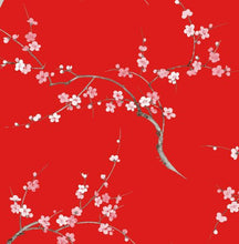 Load image into Gallery viewer, CHERRY BLOSSOM FLORAL PEEL AND STICK WALLPAPER