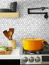 Load image into Gallery viewer, MARBLE HEXAGON PEEL AND STICK WALLPAPER