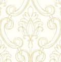 Sketched Damask - Ebony