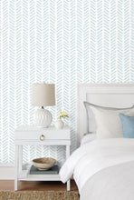 Load image into Gallery viewer, MOD CHEVRON PEEL AND STICK WALLPAPER