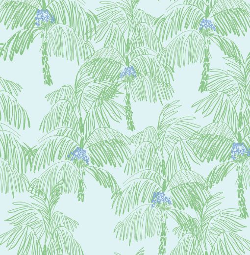 Palm Beach - Baby Blue & Seafoam