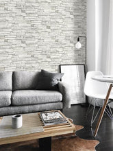 Load image into Gallery viewer, STACKED STONE PEEL AND STICK WALLPAPER