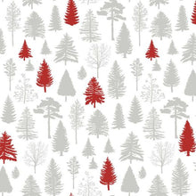 Load image into Gallery viewer, WINTER FOREST PEEL AND STICK WALLPAPER