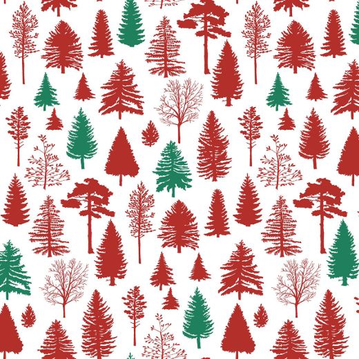WINTER FOREST PEEL AND STICK WALLPAPER