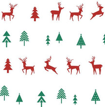 Load image into Gallery viewer, RUN, RUN REINDEER PEEL AND STICK WALLPAPER