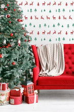 Load image into Gallery viewer, RUN, RUN REINDEER PEEL AND STICK WALLPAPER