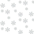SNOWFLAKES PEEL AND STICK WALLPAPER