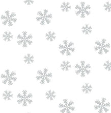 Load image into Gallery viewer, SNOWFLAKES PEEL AND STICK WALLPAPER
