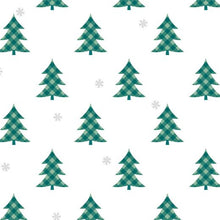 Load image into Gallery viewer, PLAID PINES PEEL AND STICK WALLPAPER