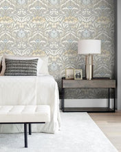 Load image into Gallery viewer, ACANTHUS FLORAL PEEL AND STICK WALLPAPER