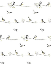 Load image into Gallery viewer, SWEET TWEET PEEL AND STICK WALLPAPER