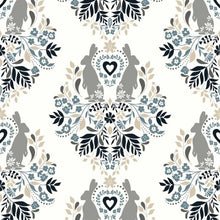 Load image into Gallery viewer, SPRING DAMASK PEEL AND STICK WALLPAPER