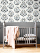 Load image into Gallery viewer, SPRING DAMASK PEEL AND STICK WALLPAPER