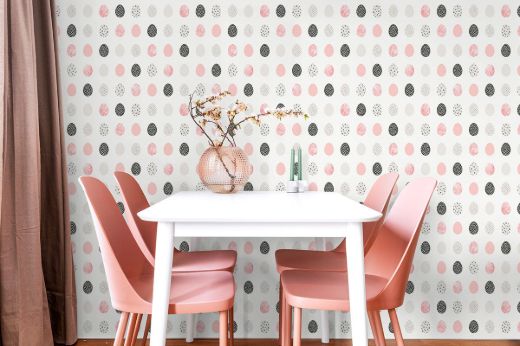 Mod Eggs - Pink & Black