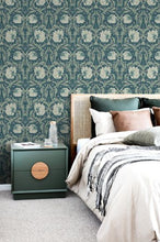 Load image into Gallery viewer, PIMPERNEL FLORAL PEEL AND STICK WALLPAPER