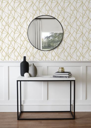 Quartz Geo - Metallic Gold