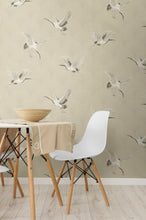 Load image into Gallery viewer, CRANES PEEL AND STICK WALLPAPER
