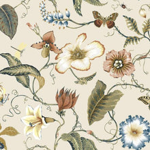 Load image into Gallery viewer, SUMMER GARDEN FLORAL PEEL AND STICK WALLPAPER