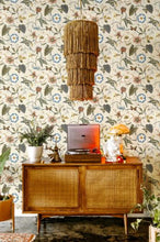 Load image into Gallery viewer, SUMMER GARDEN FLORAL PEEL AND STICK WALLPAPER