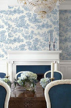 Load image into Gallery viewer, CHATEAU TOILE PEEL AND STICK WALLPAPER