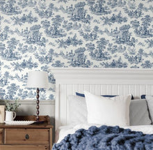 Load image into Gallery viewer, CHATEAU TOILE PEEL AND STICK WALLPAPER
