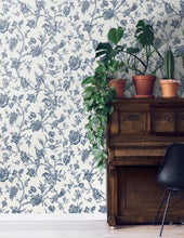 Load image into Gallery viewer, JASMINE CHINOISERIE PEEL AND STICK WALLPAPER