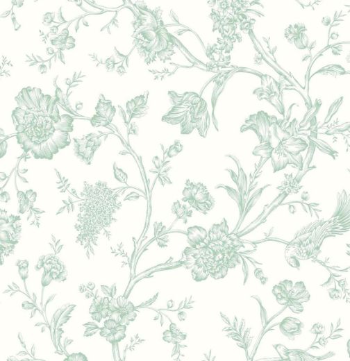 Jasmine Chinoiserie - Navy Blue