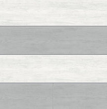 Load image into Gallery viewer, TWO TONED SHIPLAP PEEL AND STICK WALLPAPER
