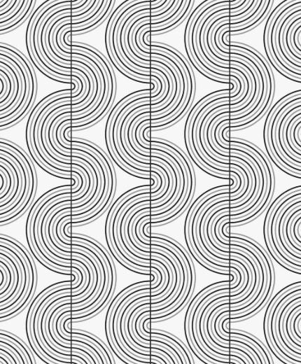 Zen Geo - Onyx & Metallic Silver