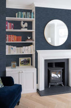 Load image into Gallery viewer, CYRUS FAUX GRASSCLOTH PEEL AND STICK WALLPAPER