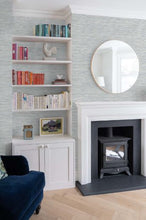 Load image into Gallery viewer, CYRUS FAUX GRASSCLOTH PEEL AND STICK WALLPAPER