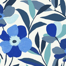 Load image into Gallery viewer, GARDEN BLOCK FLORAL PEEL AND STICK WALLPAPER