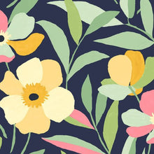 Load image into Gallery viewer, GARDEN BLOCK FLORAL PEEL AND STICK WALLPAPER