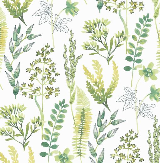 Wild Garden - Glacier Blue & Matte Brass