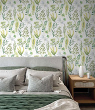 Load image into Gallery viewer, WILD GARDEN PEEL AND STICK WALLPAPER