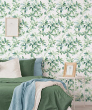 Load image into Gallery viewer, LEAF TRAIL PEEL AND STICK WALLPAPER