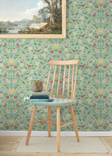 Load image into Gallery viewer, BIRD TOILE PEEL AND STICK WALLPAPER