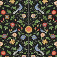 Load image into Gallery viewer, BIRD TOILE PEEL AND STICK WALLPAPER