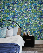 Load image into Gallery viewer, FLORAL MEADOW PEEL AND STICK WALLPAPER