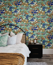 Load image into Gallery viewer, FLORAL MEADOW PEEL AND STICK WALLPAPER