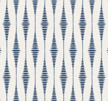 Load image into Gallery viewer, IKAT STRIPE PEEL AND STICK WALLPAPER