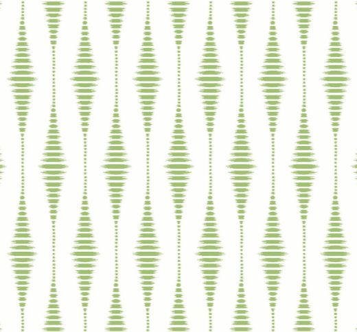 Striped Ikat - Navy Blue & Linen