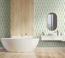 Load image into Gallery viewer, IKAT STRIPE PEEL AND STICK WALLPAPER